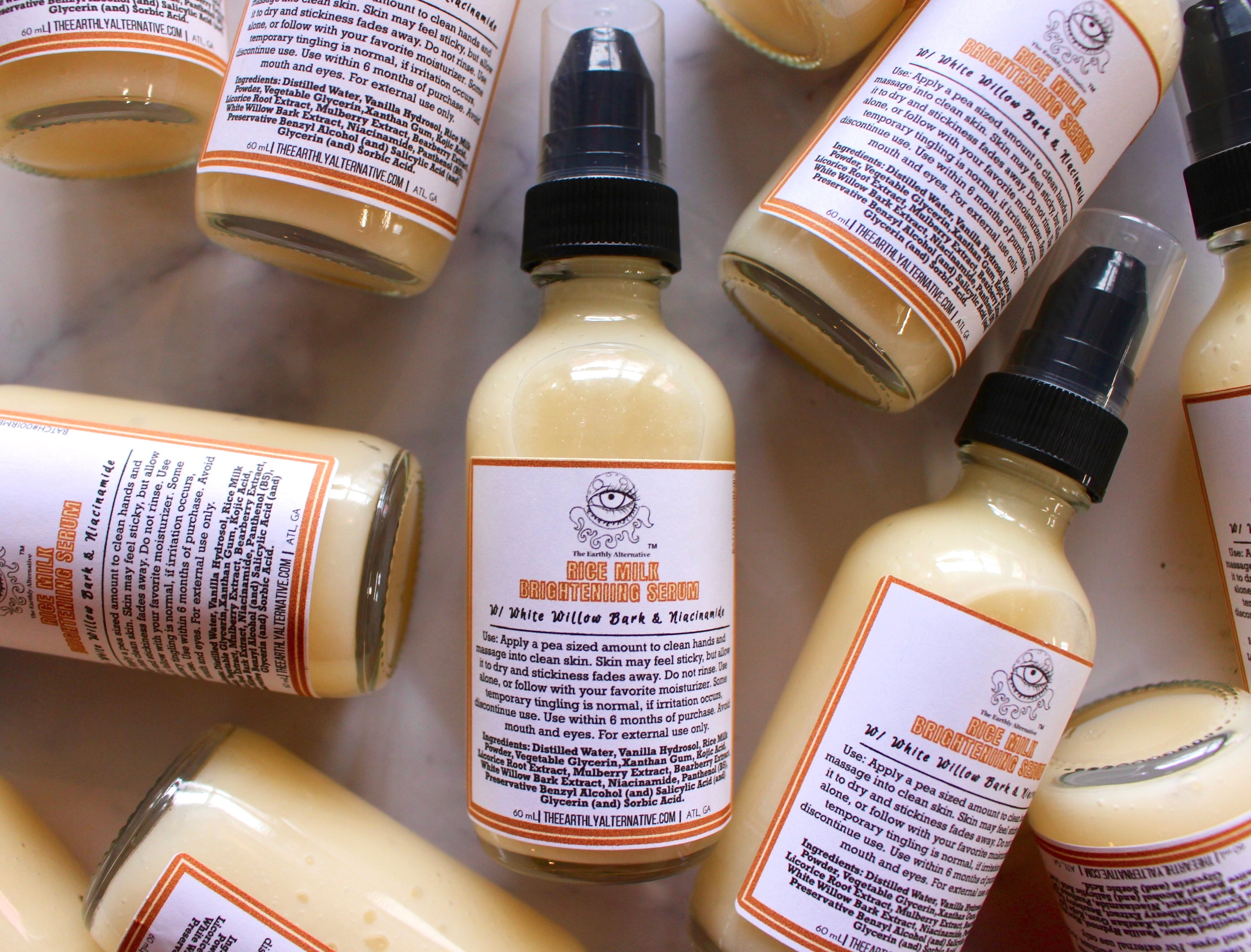 Rice Milk Brightening Serum – The Earthly Alternative
