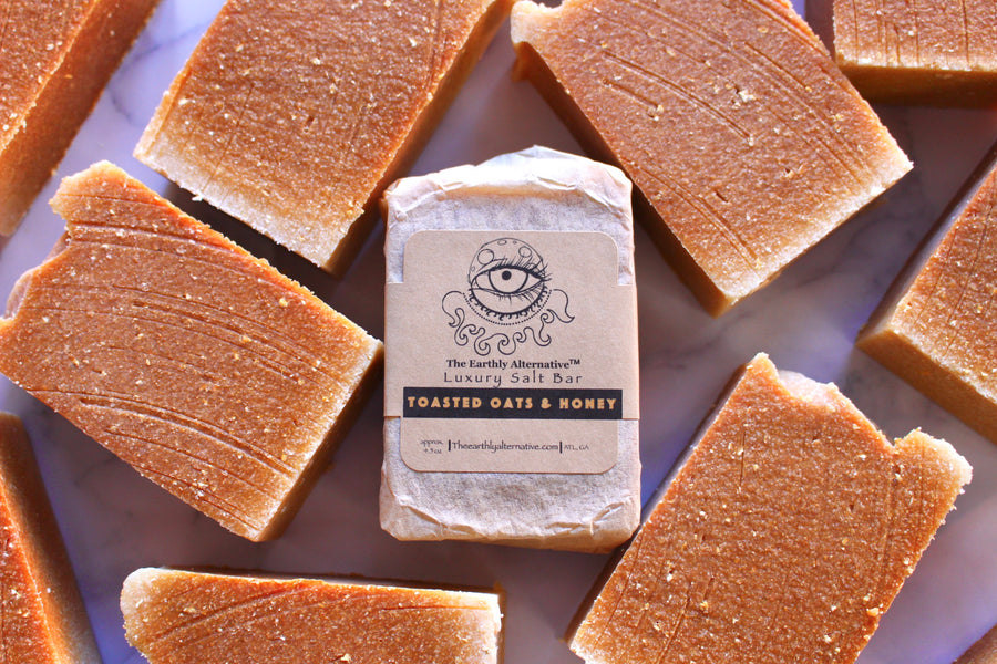 Toasted Oats & Honey Luxury Salt Bar