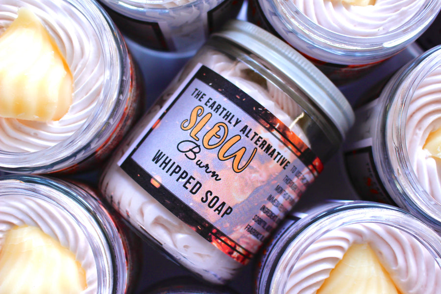 Slow Burn Whipped Soap