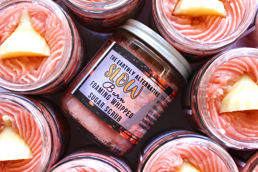Slow Burn Foaming Whipped Sugar Scrub