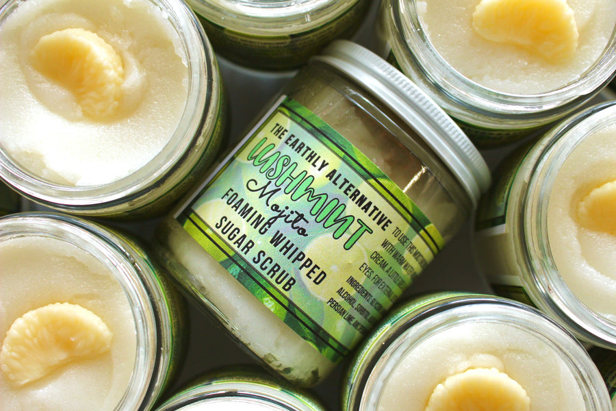 Lushmint Mojito Foaming Whipped Sugar Scrub