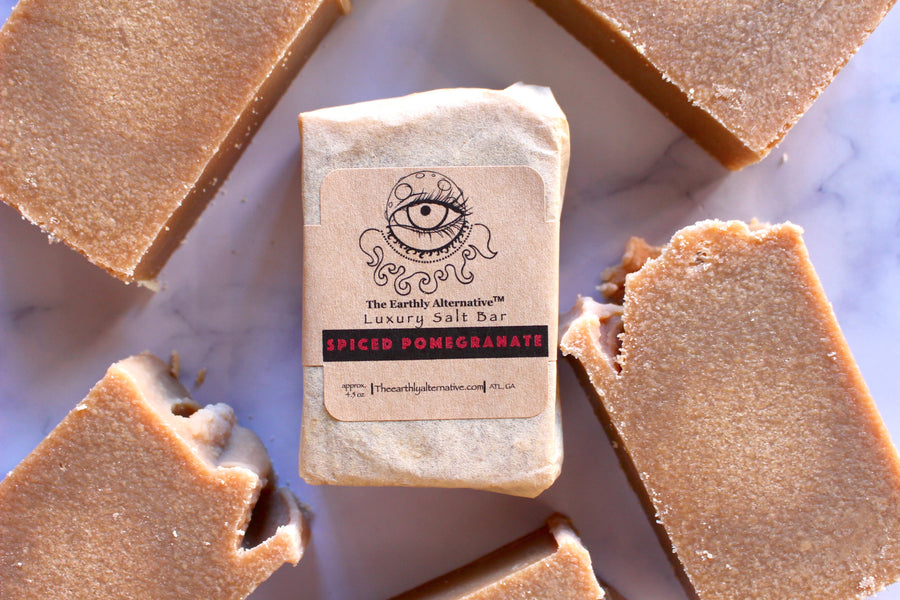 Spiced Pomegranate Luxury Salt Bar