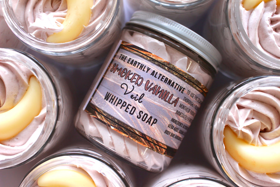 Smoked Vanilla Veil Whipped Soap