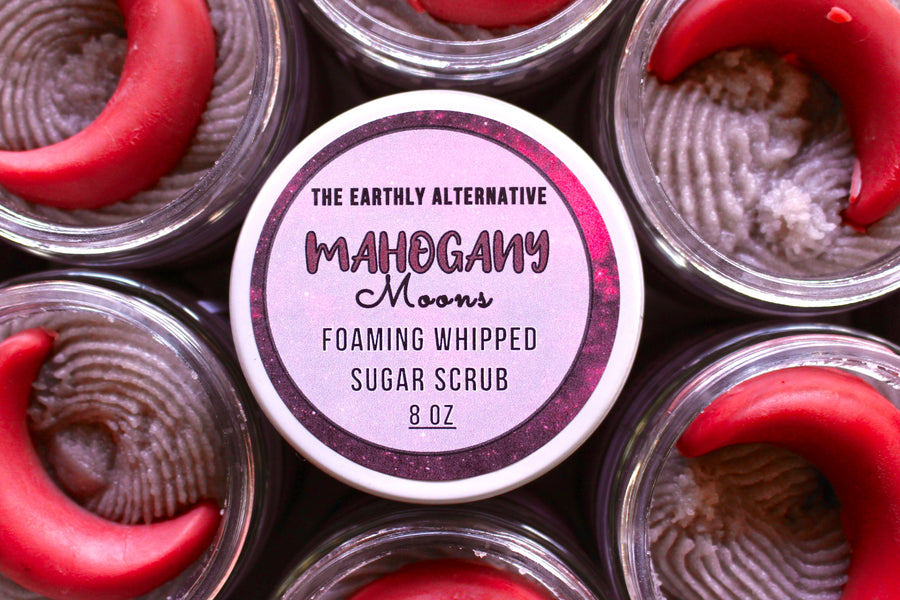 Mahogany Moons Foaming Whipped Sugar Scrub