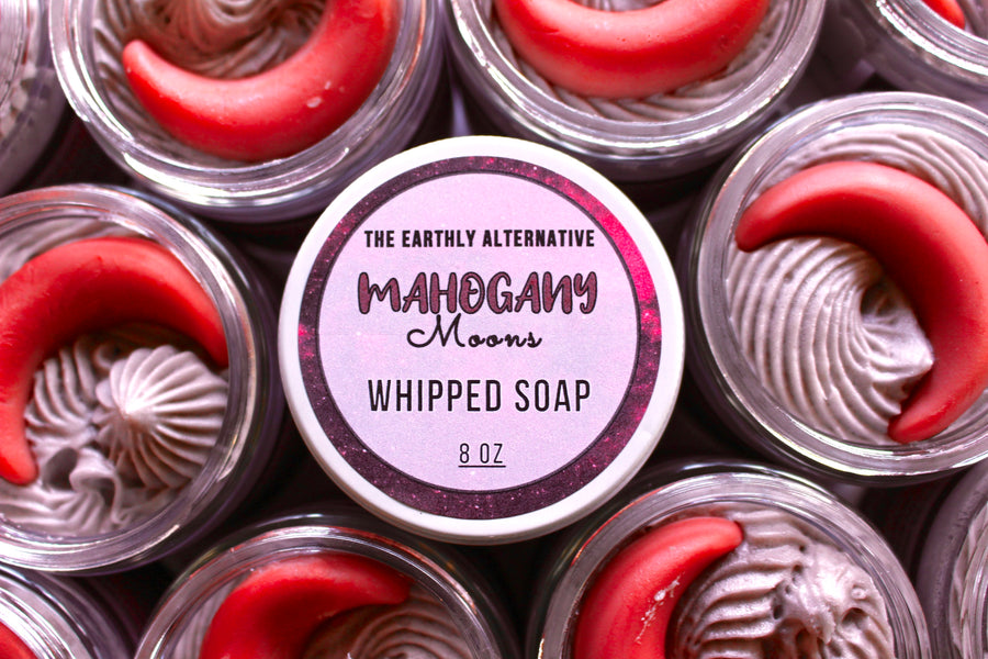 Mahogany Moons Whipped Soap