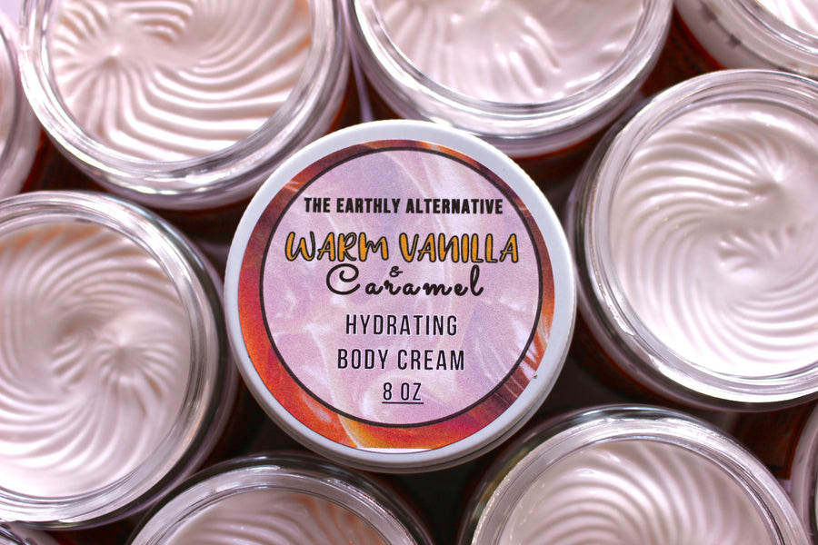 Warm Vanilla & Caramel Hydrating Body Cream