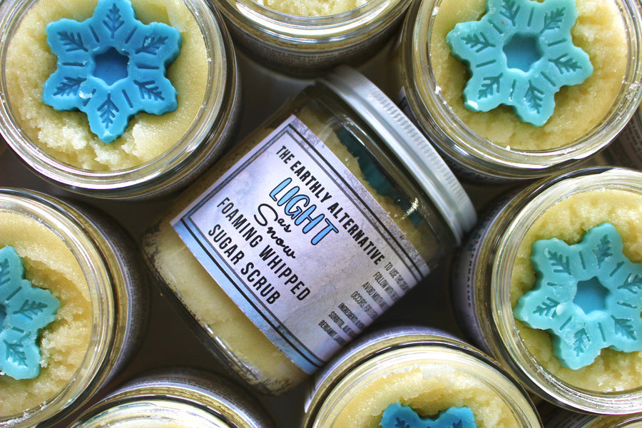 Light As Snow Foaming Whipped Sugar Scrub